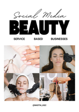 Load image into Gallery viewer, Salon Social Media Manager Guide for Beauty Service-Based Businesses