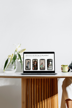Load image into Gallery viewer, Neutral UGC Portfolio Template Website (Canva editable)
