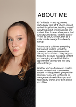 Load image into Gallery viewer, Salon Social Media Manager Guide for Beauty Service-Based Businesses
