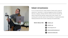Load image into Gallery viewer, Editable Canva UGC Portfolio Template
