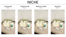 Load image into Gallery viewer, Editable Canva UGC Portfolio Template
