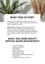 Load image into Gallery viewer, Salon Social Media Manager Guide for Beauty Service-Based Businesses
