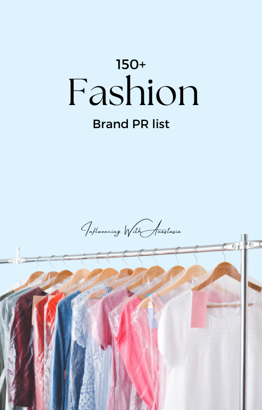 150+ FASHION Brand Email List